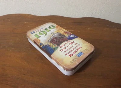 COLLECTIBLE TIN for Ticket to Ride USA 1910 ~ Tin Only ~ DOW 7216 North America - Image 1 of 4