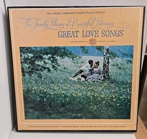 Longines Symphonette Society Great Love Songs Vinyl LP Box Set Companion Booklet - Picture 1 of 15
