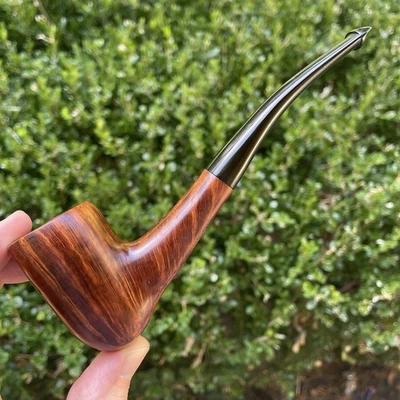 Estate Denmark Hansen Briar Pipe (Poul Hansen) FREEHAND Smooth Straight Grain - Image 1 of 4