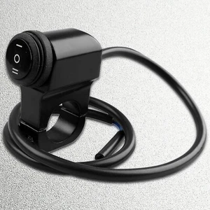 12V 3 Position Waterproof Motorcycle ATV Handlebar Headlight Switch 7/8" 22-23mm - Picture 1 of 7