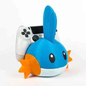 Mudkip Porta Controller 3D – Supporto PS5 Xbox Nintendo | Fan Art Pokémon Gamer - Imagen 1 de 6