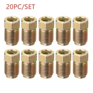 Metric Brake Line Invert Flare Fittings for 3/16" Tube. 10 x 1 mm (Pack of 20) - Picture 1 of 7