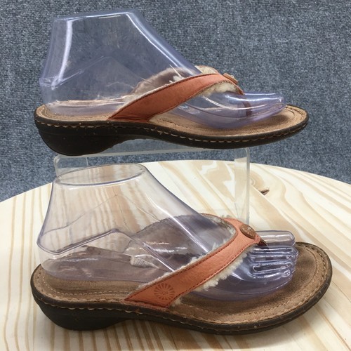 UGG Sandali Donna 6 Homoa Casual Slip On Tanga Infradito 1791 Pelle Arancione