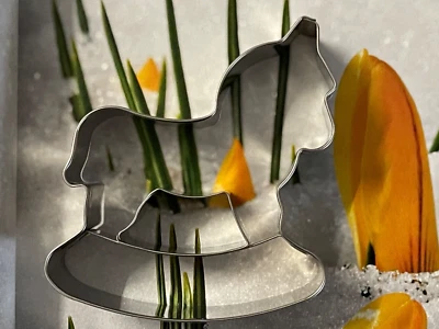 Ausstecher Ausstechform Schaukelpferd Weihnachten Plätzchen Lebkuchenausstecher - Bild 1 von 4