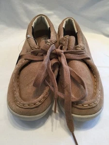 Gallaz Sioux Suede Childrens Kids Beige Brown Skate Shoes UK Size 2.5 BNWOB - Foto 1 di 6