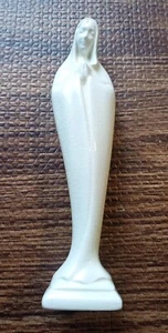 Madonna 7" white ceramic ornament Catholic  - Picture 1 of 7