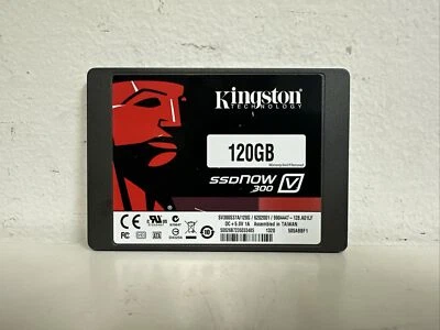 Kingston SSDNOW 300 V 120GB 2.5" Sata III Solid State Drive SV300S37A/120G A5 - Image 1 of 2