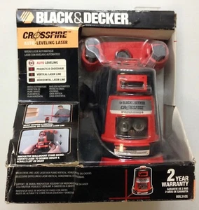 BLACK & DECKER CROSSFIRE AUTO-LEVELING LASER New In Package - Picture 1 of 4