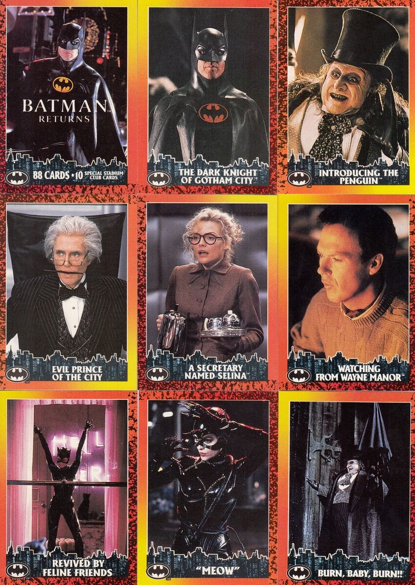 Topps Batman Batman Returns Trading Card Sets for sale | eBay Topps Batman Batman Returns Trading Card Sets for sale | eBay
