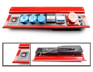 Frontbedienung Generator Aggregat Stromerzeuger Kraftech Swisskraft 6500 8500 - Bild 1 von 4