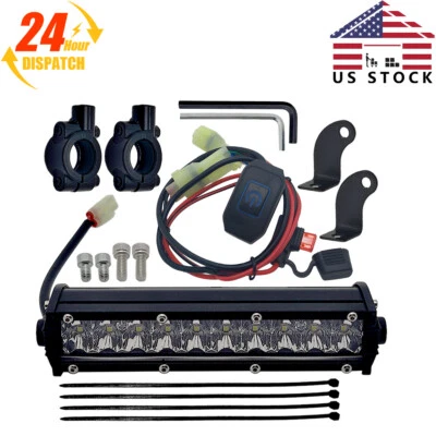 Kit de barra de luz de faros LED Plug&Play para Yamaha YZ450 F YZ250 f WR250F WR450F Foto 1 de 4