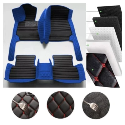Fit For Chevrolet Malibu luxury leather Car Floor Mats Trunk Mats Carpets liners - Image 1 of 4
