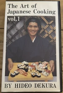 The Art Of Japanese Cooking Video by Hideo Dekura PAL VHS Ex Condition - Picture 1 of 4