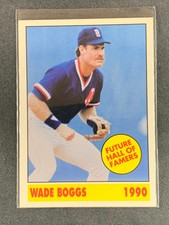 1990 The Shanks Collection WADE BOGGS # 10 Boston Red Sox Free Shipping