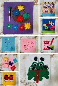 NEW! Sweetie baby activities / handmade / includes many simulation activities - Picture 1 of 8