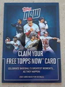 2023 Topps Series 2 Claim your free Topps Now Card Unscratched - Photo 1 sur 2