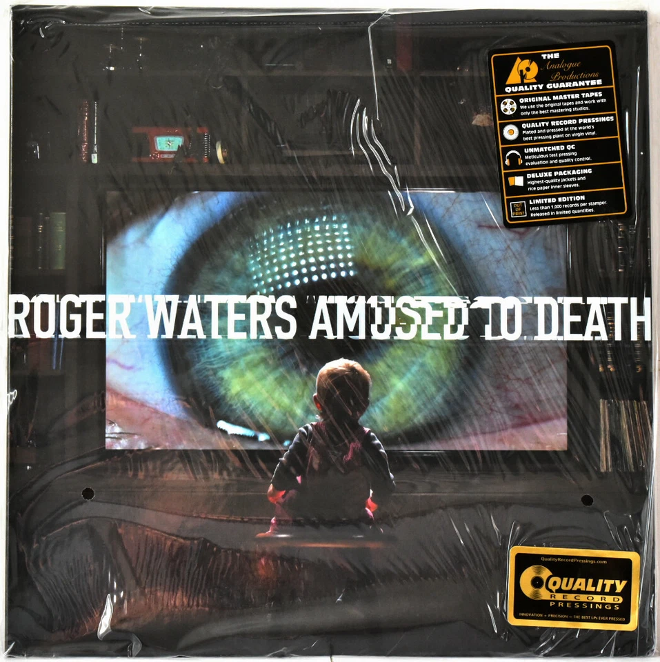 ANALOGUE PRODUCTION APP448761 STEREO Roger WATERS Amused to Death 200g #2Lp SS  - Image 1 of 2