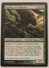 MTG Sapling of Colfenor - Eventide Eve - Near Mint NM