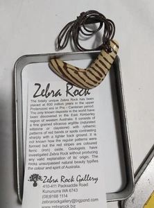 Raro Colgante de Roca Boomerang Kimberly of West Australia para colección - Imagen 1 de 6