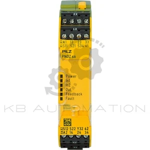 Pilz 750106 PNOZ s6 24VDC 3 n/o 1 n/c PNOZsigma Sicherheitsrelais (standalone) - Bild 1 von 5