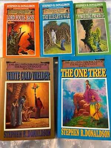 Stephen R. Donaldson - 5 book lot - Chronicles of Thomas Covenant - Picture 1 of 5