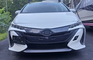 Bumper Tow Hook License Plate Mount Bracket For Toyota Prius Prime 2017-2022 New - Picture 1 of 8