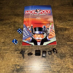 Monopoly Electronic Banking Game Replacement Tokens, Dice & instructions - Picture 1 of 2