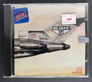 BEASTIE BOYS Licensed to Ill SEALED rare early print CD w/hologram security seal - Picture 1 of 10