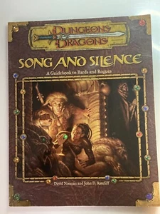 Song and Silence Dungeon & Dragons Guidebook Rogues Bards D&D 4e - Picture 1 of 2