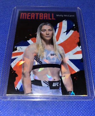 Molly McCann UFC Custom Meatball MMA Rookie Holo Refractor Card  rc - Image 1 of 4