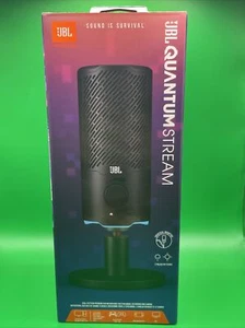 JBL Quantum Stream Microphone USB Dual-Pattern Mic for Streaming - SEALED NEW - Picture 1 of 2