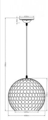 Lampadario a Sospensione, Color Rame Ramato Anticato Vintage attacco lampada E27 - Immagine 1 di 4