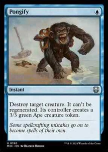 Pongify Near Mint Commander: Modern Horizon 3 MH3 MTG #0190 - Picture 1 of 1