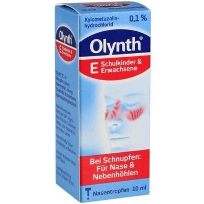 JOHNSON & JOHNSON Olynth 0,1% für Schulkinder und Erwachsene Nasentropfen 10 ml, PZN 02186397