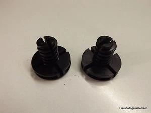 AEG Electrolux Piedini a vite Piedini per dispositivi Piedini 2 pezzi Nero 18 mm Filettatura - Foto 1 di 1