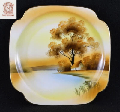 Noritake Tree In The Meadow Square Salad Plate (7 5/8" Sq) - Image 1 of 3