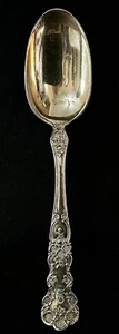 🔥Vintage Sterling Silber Kaffeelöffel 5 1/2" Blumenmuster HISTORISCHE KUNSTWERKE! A - Bild 1 von 13
