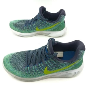 Nike LunarEpic Low Flyknit 2 Running Shoe Cool Gray Multicolor Men’s Size 7.5 - Picture 1 of 7