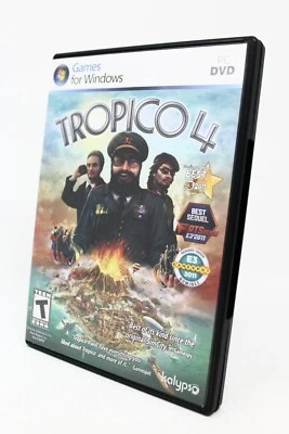Tropico 4 - PC - City Sim Strategy Game - W/ User Manual  - Image 1 of 4