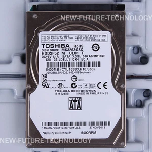 Unidad de disco duro para computadora portátil TOSHIBA (MK3263GSX) 320 GB HDD 2.5" 8 MB 5400 RPM SATA - Imagen 1 de 2