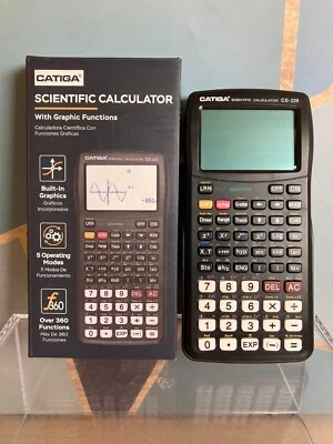 Catiga Scientific Calculator with Graphic Functions - Multiple Modes  - Image 1 of 3