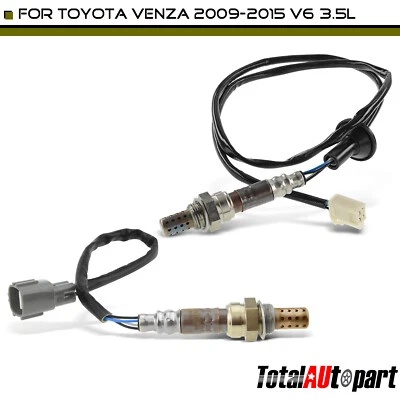 2Pcs O2 Oxygen Sensor for Toyota Venza 2009-2015 V6 3.5L Downstream Front & Rear - Imagem 1 de 4