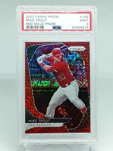 *PSA 9* Mike Trout 2020 Panini Prizm RED MOJO PRIZM (109/149) Los Angeles Angels - Imagen 1 de 2