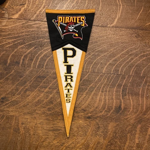 2006 Pittsburgh Pirates Nostalgic Authentic Classic Pennant Used Condition Cover