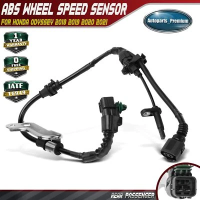 Sensor de velocidad de rueda ABS del lado del pasajero trasero para Honda Odyssey 2018 2019 2020 2021 Foto 1 de 4