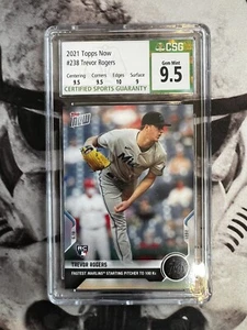 2021 TOPPS NOW #238 Trevor Rogers RC CSG 9.5 - New 10 GM - Picture 1 of 1
