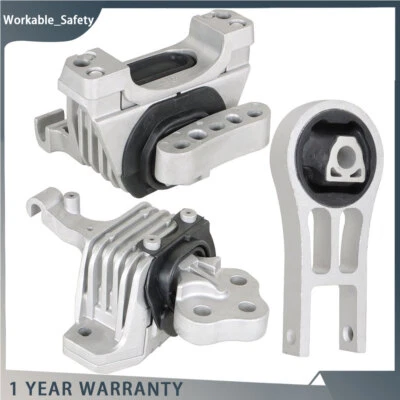 Juego de montaje de motor y transmisión 2,4 L 3 piezas para Jeep Cherokee 2014 2015-2019 Foto 1 de 4