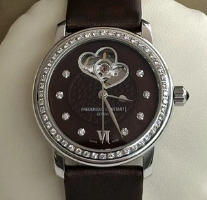 frederique constant automatik Damen Armbanduhr, 56 Diamanten - Bild 1 von 13