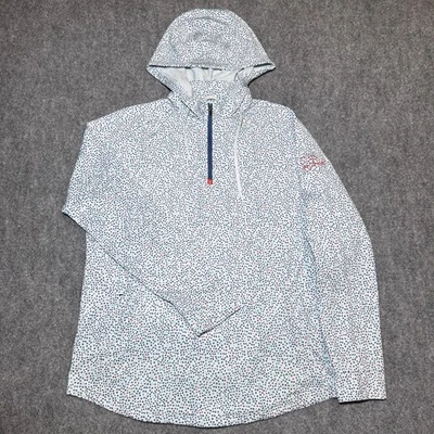 Sudadera con Capucha Swannies Para Hombre Grande Lunares Multicolor Cuarto 1/4 Cremallera Rendimiento Foto 1 de 4