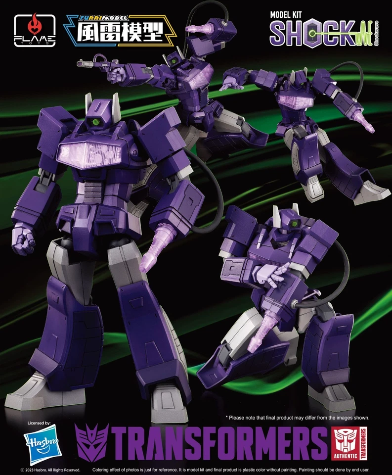 Flame Toys Transformers Furai Model Shockwave Kit - Image 1 of 3